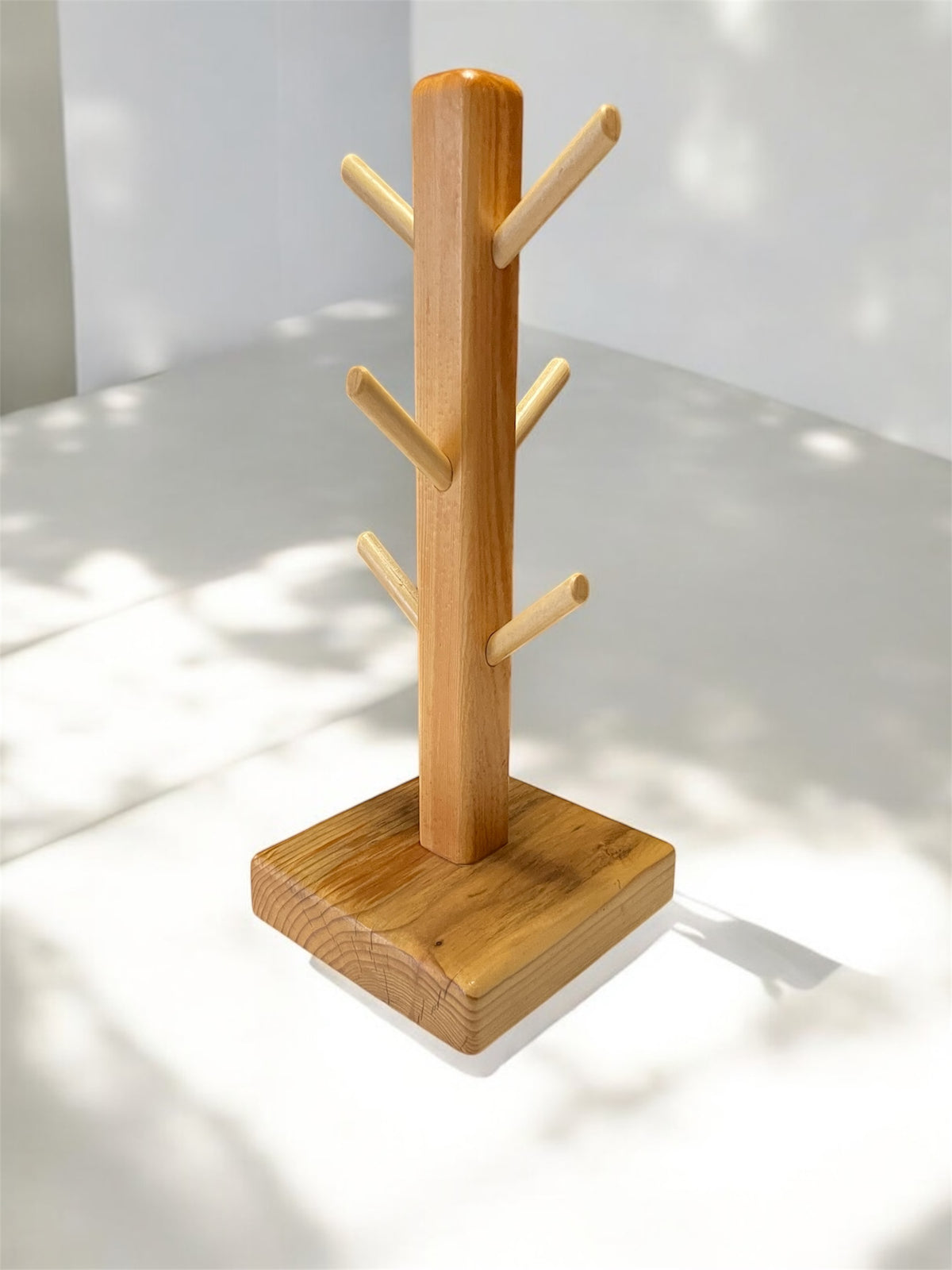Porte-tasse à café / Support en bois pour mugs / Porte-tasses en forme d’arbre / Porte-tasses à étages / Support pour tasses à café