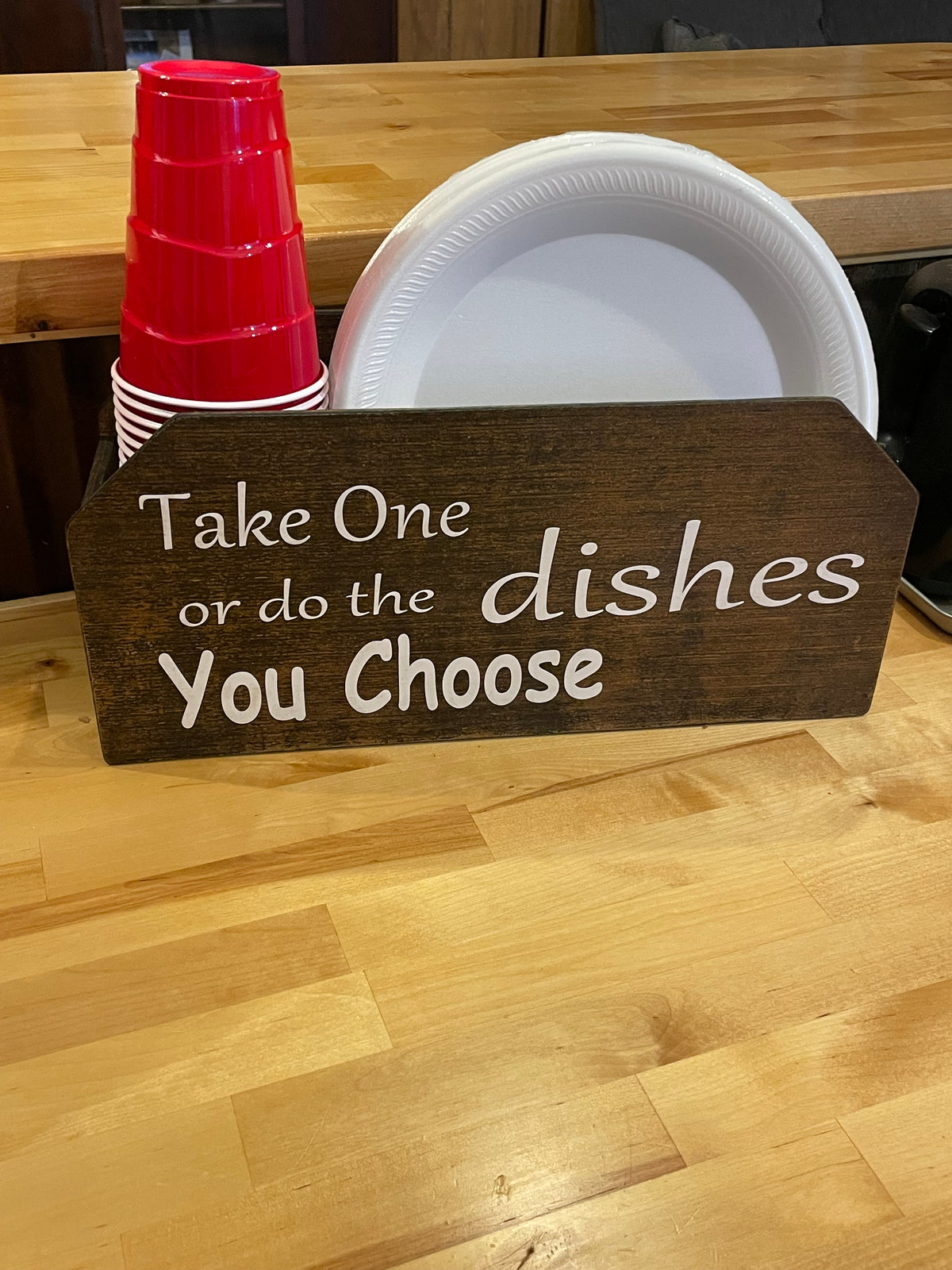 Porte-assiettes en carton pour cuisine - Organisateur de cuisine en bois