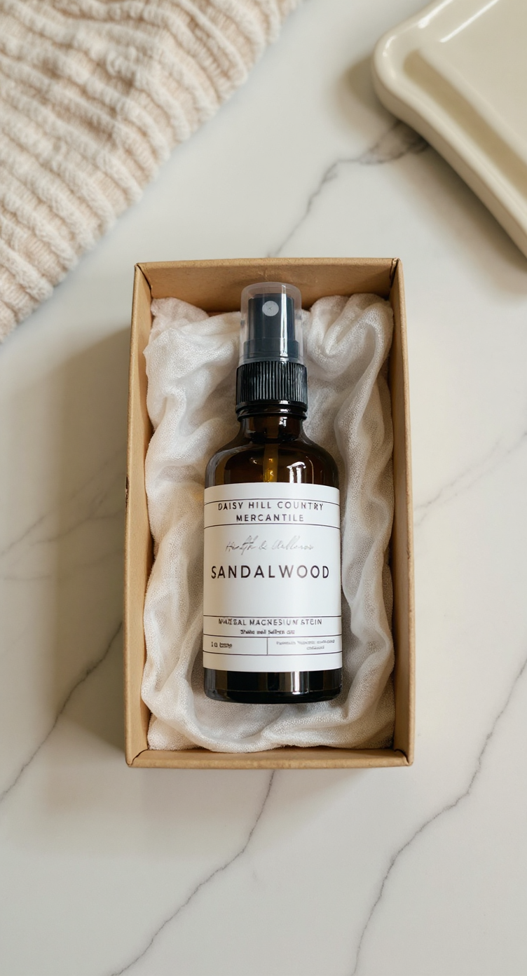 Magnesium Spray ~ with or without Essential Oils, Magnesium Chloride Oil ~Topical Mineral Spray